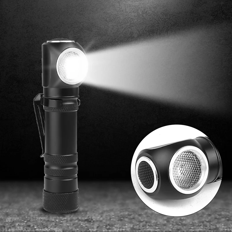 La más brillante XHP50 linterna de LED de carga magnética puede como faros 12 de la lente de la antorcha integrada 18650 de la batería multi-propósito de la iluminación 4