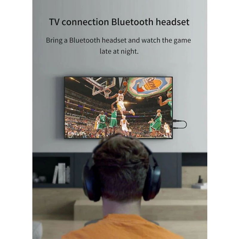 Dos En Uno Bluetooth 5.1 USB Bluetooth Transmisor Y el Receptor de Televisión, Equipo de Audio Inalámbrico Bluetooth USB, Adaptadores de 4