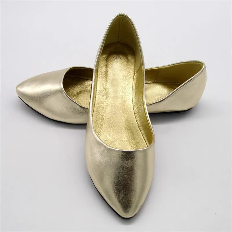 MVVJKE Nueva Sring de Verano Casual Zapatos de las Mujeres de los Pisos de la Punta del Dedo del pie Zapatos de Mujer Mocasines bailarinas Planas de los Zapatos de Bailarina Loafe 4
