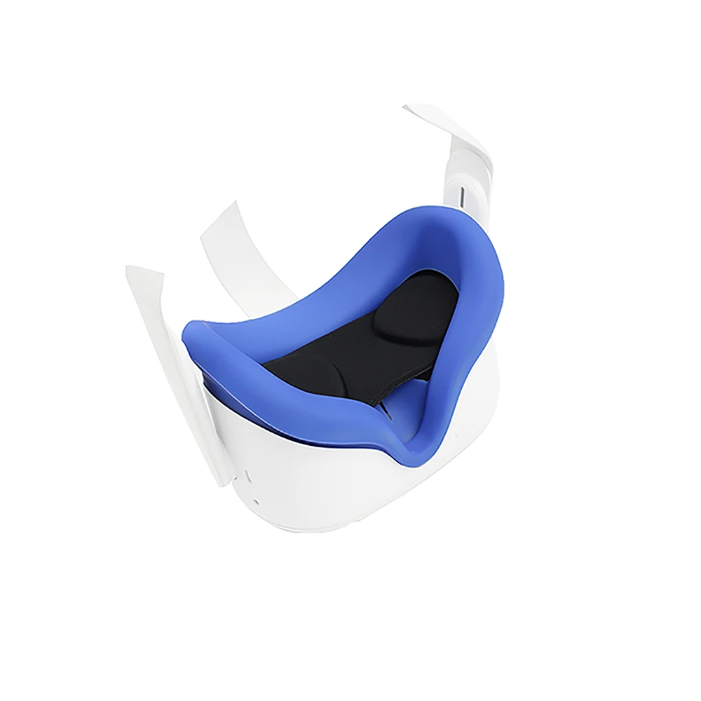 Lente de Cubierta Protectora Tapa VR Cara Cubierta de la Almohadilla de la Mascarilla Conjunto para Oculus Quest 2 VR Headset Accesorios 4