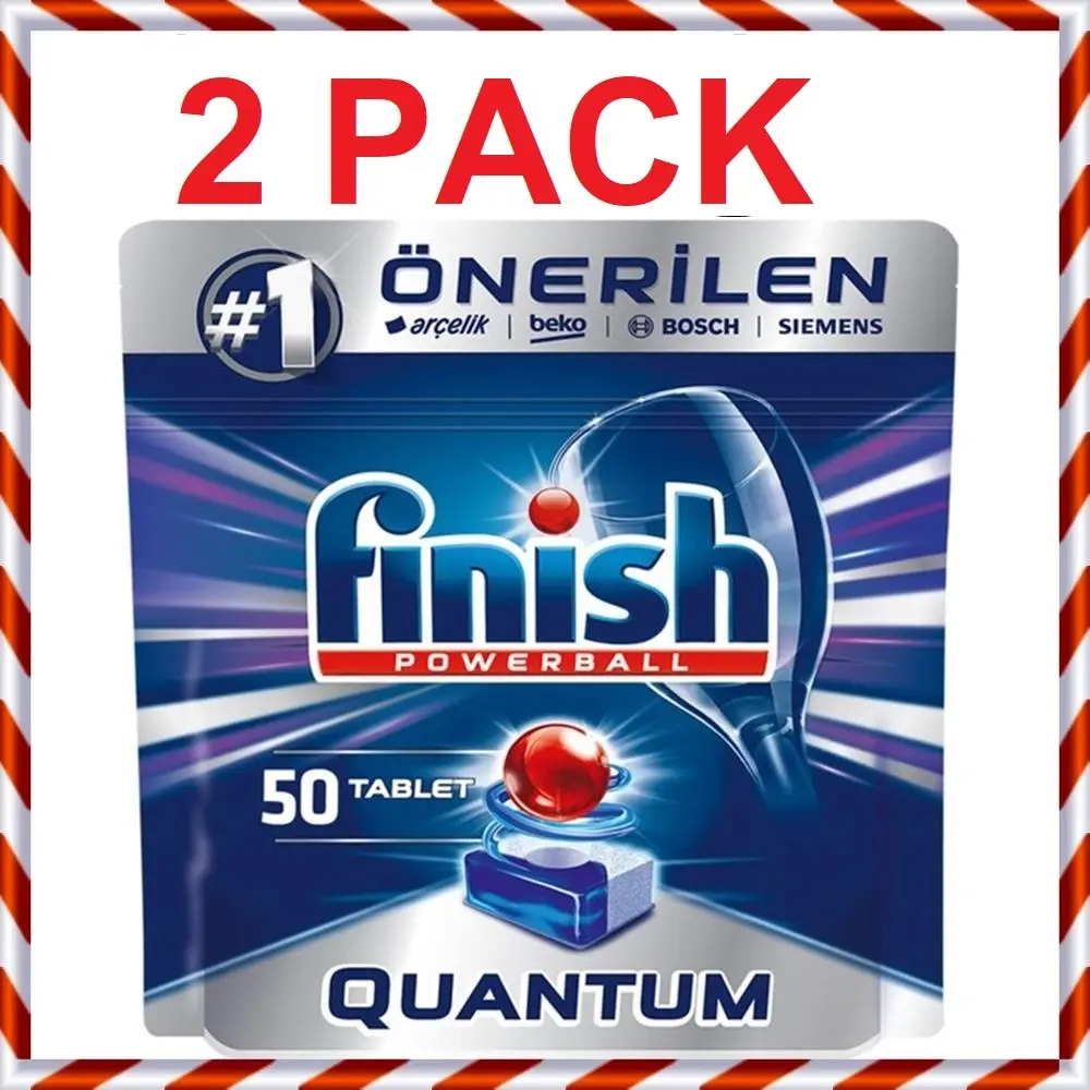 Finish Quantum Powerball de detergente líquido detergente para lavavajillas fichas de concentrado de Tablet 4