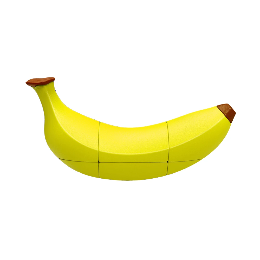 FanXin Frutas Extraña Forma de 3x3x3 Velocidad Cubo Mágico de Manzana Plátano Limón Melocotón Pera Naranja Rompecabezas Profesional de los Juguetes Educativos 4