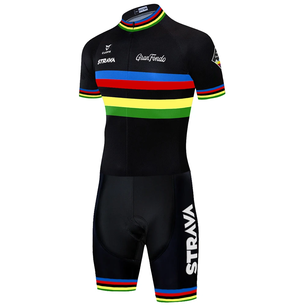 Equipo de strava cycling ropa 2020 ciclismo skinsuit bicicleta traje de los hombres de triatlón traje 20D gel de carreras traje de cuerpo 4