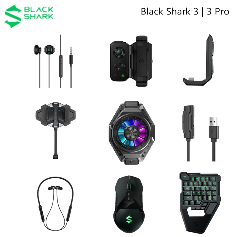 Black Shark 3 Pro Wireless Gaming Auriculares, de los E-sports Música Deportes Auriculares Auriculares Bluetooth Android Universal para Xiaomi 4