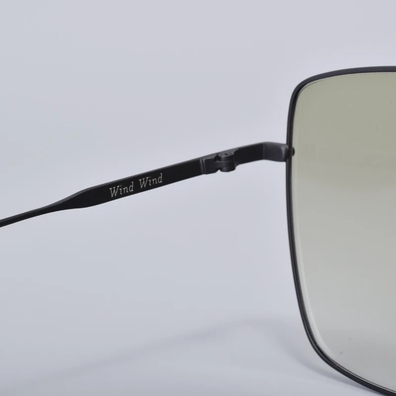 El viento el Viento 2020 Nueva Moda coreana de la Marca Brillante de Color gafas de sol de las Mujeres de los Hombres de la Plaza Marcos de Aleación UV400 Gafas con caja Original 4