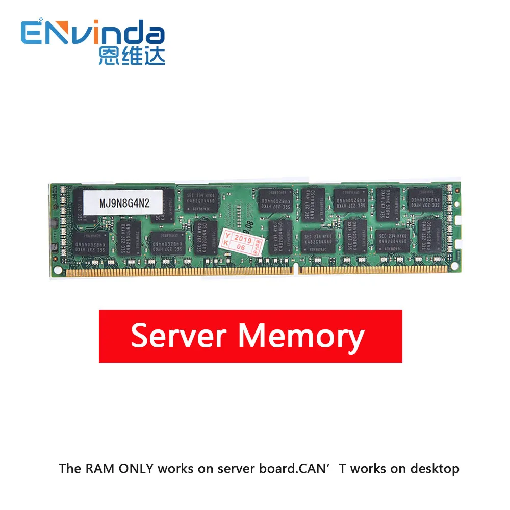 Servidor memory1333 1600 1866 mhz PC3 apoyo de ram x79 x58 LGA 2011 de la placa base REG ECC DDR3 de 4GB 8GB 16GB 32GB de memoria del servidor 4