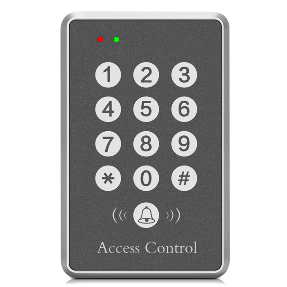 Sistema de Control de acceso de Seguridad equipo de 125Khz RFID de Control de Acceso de Tarjeta de ID de teclado lector de tarjetas de la Cerradura de la Puerta opene 4