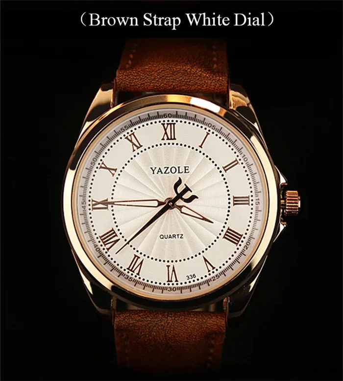 Nuevos Relojes para Hombre de la Marca Superior de Lujo YAZOLE de Moda Reloj de Pulsera Para Hombres caja de Oro Rosa Reloj Hombre Reloj de Envío de la Gota Descargar 4