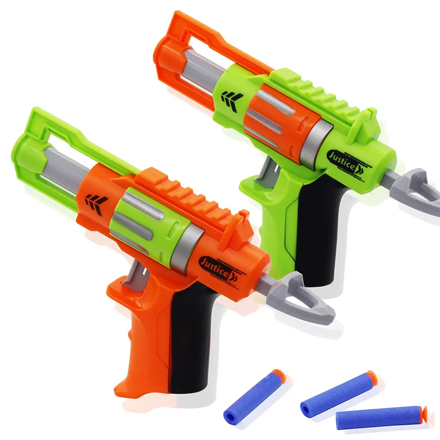 2020 Nuevo Manual Suave de la Bala de la Pistola de Traje para Nerf Balas de Pistola de Juguete de Largo alcance Dart Pistola Blaster Niños Juguetes de Regalo de juguetes para los niños 4