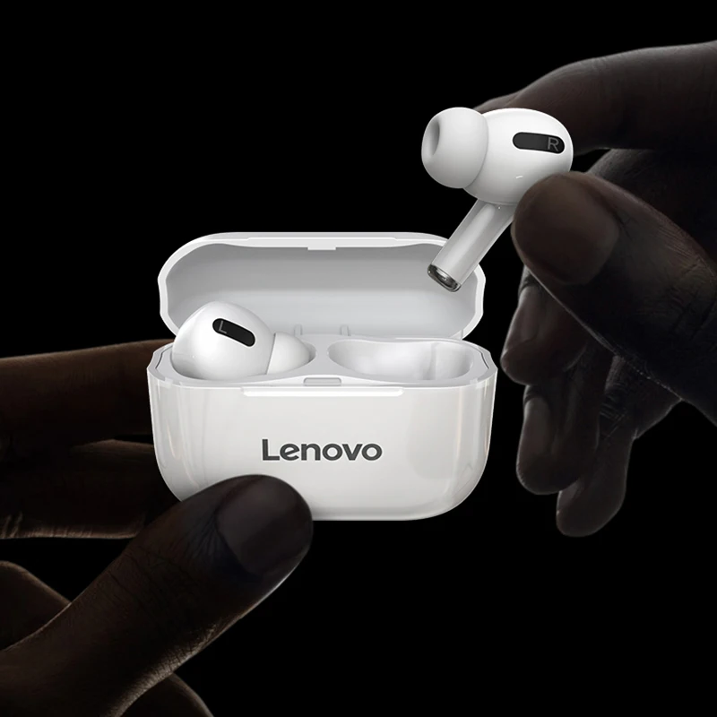 Lenovo LP1S TWS Bluetooth Auricular Inalámbrico de Deportes Auriculares Estéreo de alta fidelidad Con Micrófono para Android IOS Huawei teléfonos inteligentes de LP1 S 4