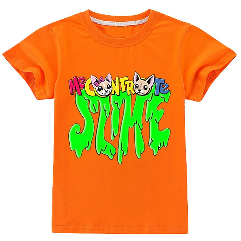 Nueva Camiseta de Chicos de 3 a 14 años Me Contro Te la Historieta de la Moda Sudadera de Algodón Sudadera de Niños Camisetas Cortas de los Niños Ropa de Verano 4
