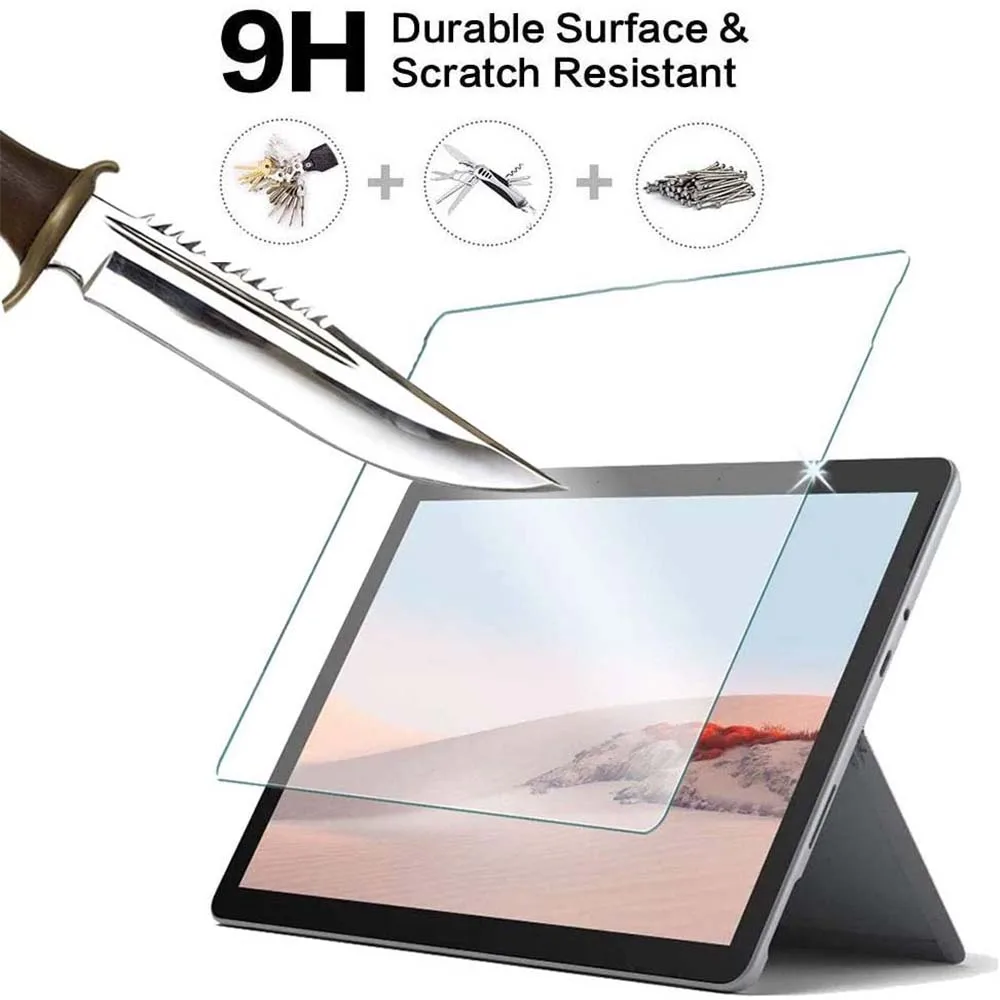 Para la Teclast Tbook 10 Tablet de Pantalla de Cristal Templado Protector de 9H Premium Resistente a los Arañazos, Anti-huella digital HD Película Transparente de la Cubierta 4