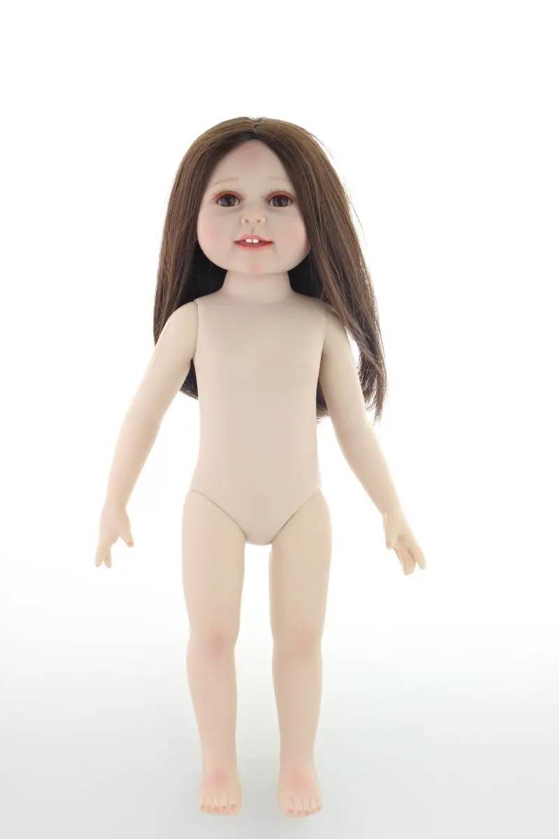45 cm de Cuerpo Completo de Vinilo bebe reborn de Muñecas American girl vivo de silicona muñeca del bebé juguetes para los niños regalo de navidad 4