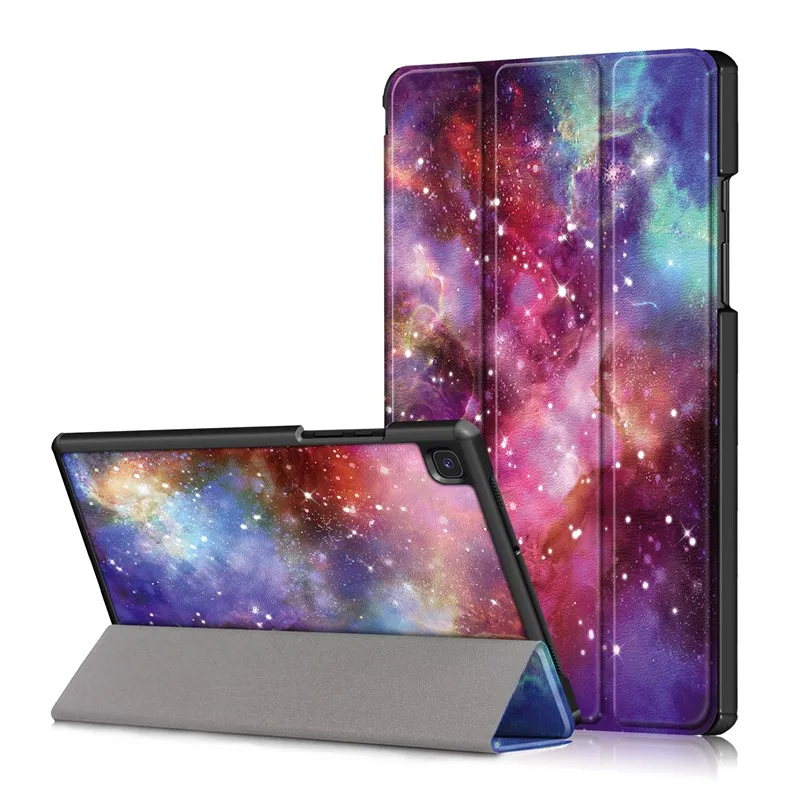 Para Samsung Galaxy Tab A7 2020 Caso de Cuero de la PU de la Tableta de la Cubierta para Samsung Galaxy Tab A7 SM-T500 T505 T507 Caso de 10,4 Pulgadas 4