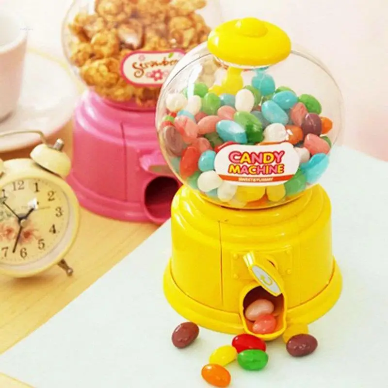 Venta caliente Mini Candy Máquina Dispensador de Monedas de Ahorro de Dinero del Banco Caja de Almacenamiento Decorativo Juguetes de Navidad y Año Nuevo Regalo para los Niños 4