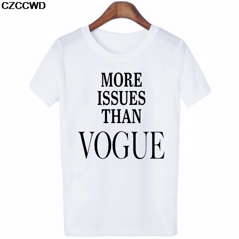 CZCCWD Poleras Mujer De Moda 2019 Otoño Blanco de la Camiseta de Harajuku de la Moda de Vogue Camiseta de Ocio Streetwear Estética Mujeres T-shirt 4