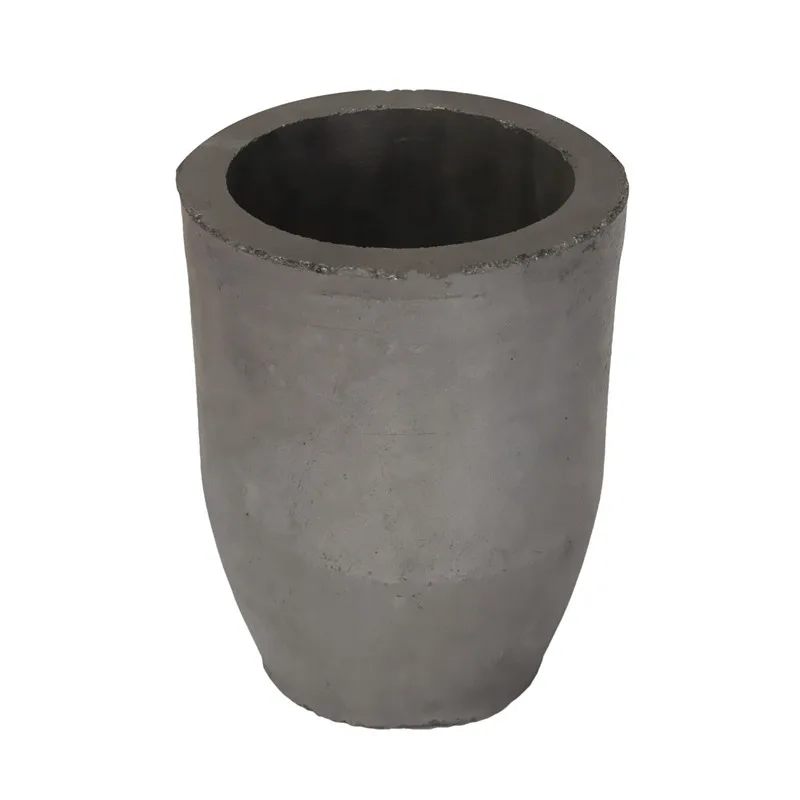14 x12cmcm 5 kg de Colada de Barro Crisoles de Grafito de Refinación de Fusión de Cobre Aluminio Latón Granel 4