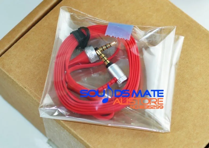 Rojo Cable de Audio Para Sony Mdr X10 XB920 XB910 de Auriculares Auriculares Con Micrófono Control Remoto 4
