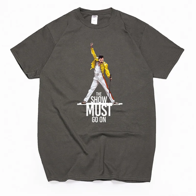 Los hombres de Mercurio de Algodón Camisetas de las Mujeres de la Banda de Rock T-shirt Unisex de Algodón T Camisa,Más tamaño,la Nave de la Gota 4