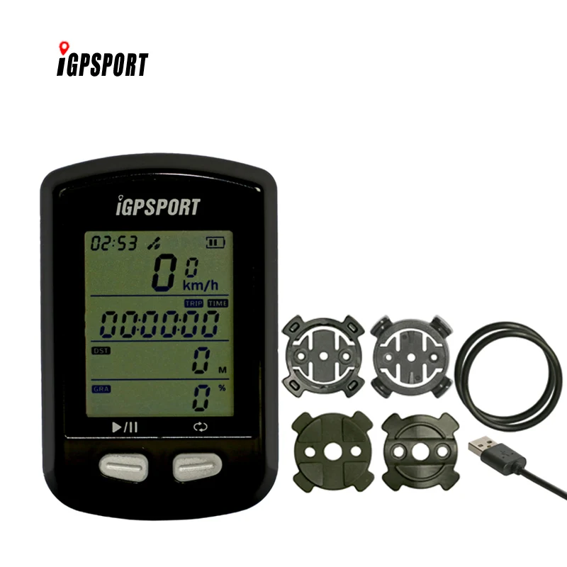 IGPSPORT iGS10 Bicicleta Gps Equipo GPS Inalámbrico de Bicicletas Odómetro Impermeable de la Bicicleta de Carretera, MTB Bicicleta Bluetooth, ANT+ Equipo de Cadencia 4