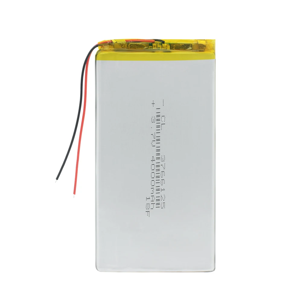 1/2/4pcs 2020 Nuevas 3.7 V Voltaje de 4000mAh batería Recargable de 3766125 Batería de Polímero de Litio 125x66x3.7mm Para GPS de la Tableta del ordenador Portátil de la E-libro 4