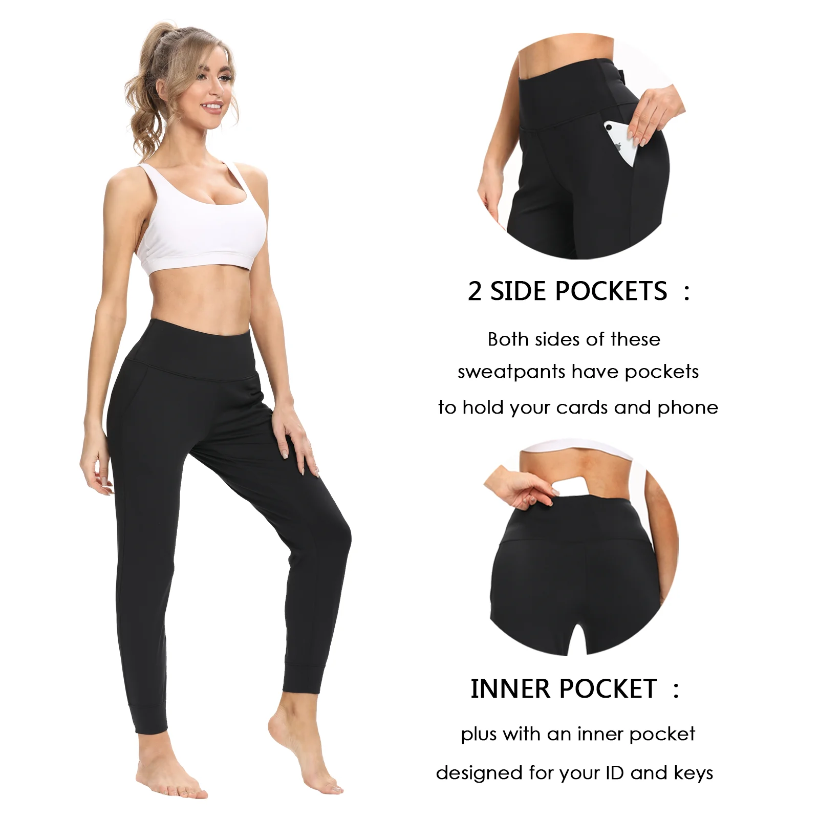 CAPMAP 2020 Nuevas Cintura Alta Yoga Leggings Push Up de los Deportes de la Aptitud de las Mujeres con Pantalones de Energía Tramo Gimnasio de Niña Cuerpo de la Conformación de Fondos de 4