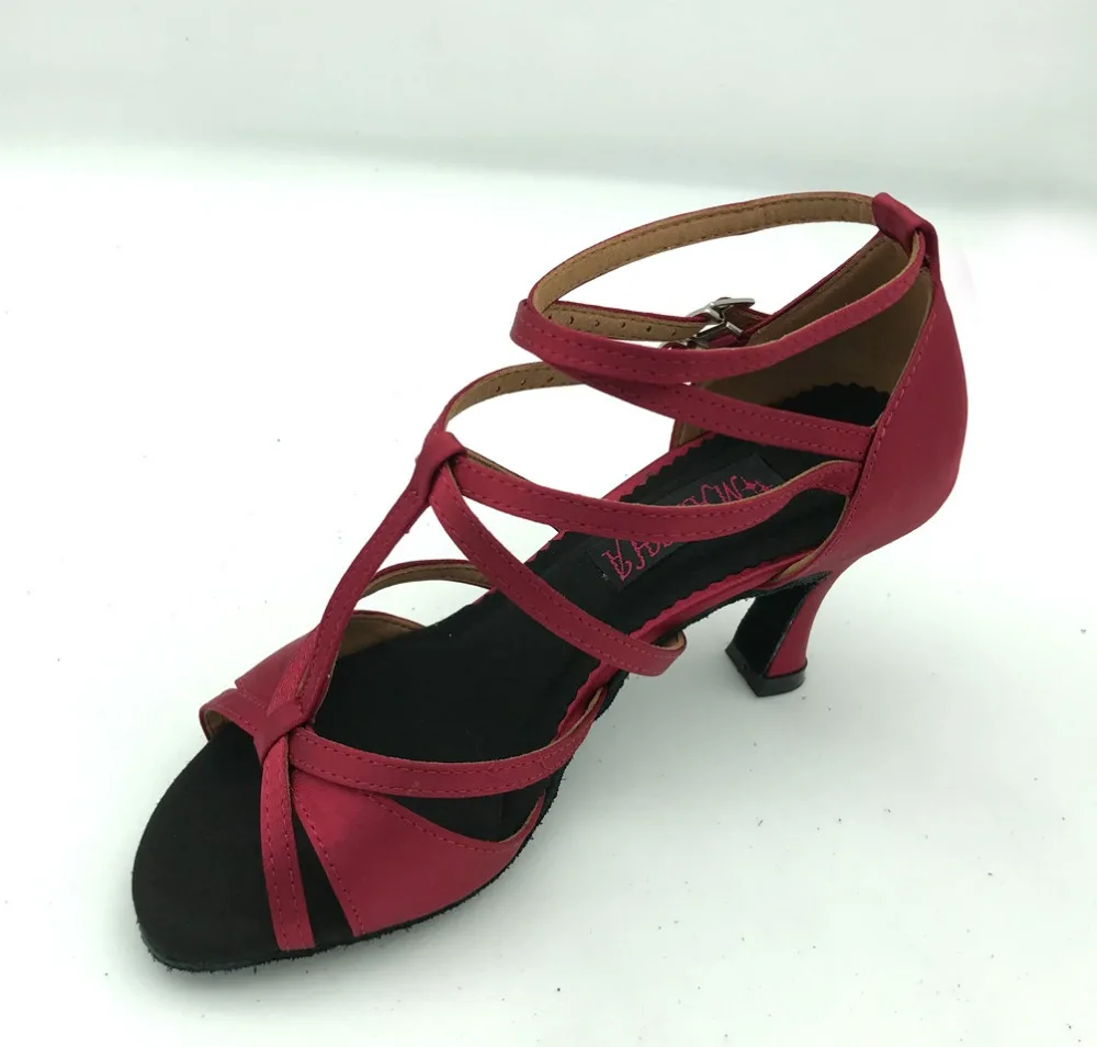 Fashional cómodo de la mujer latina, zapatos de baile de la salsa, salón de baile zapatos de baile de tango y fiesta de los zapatos 6232B 4