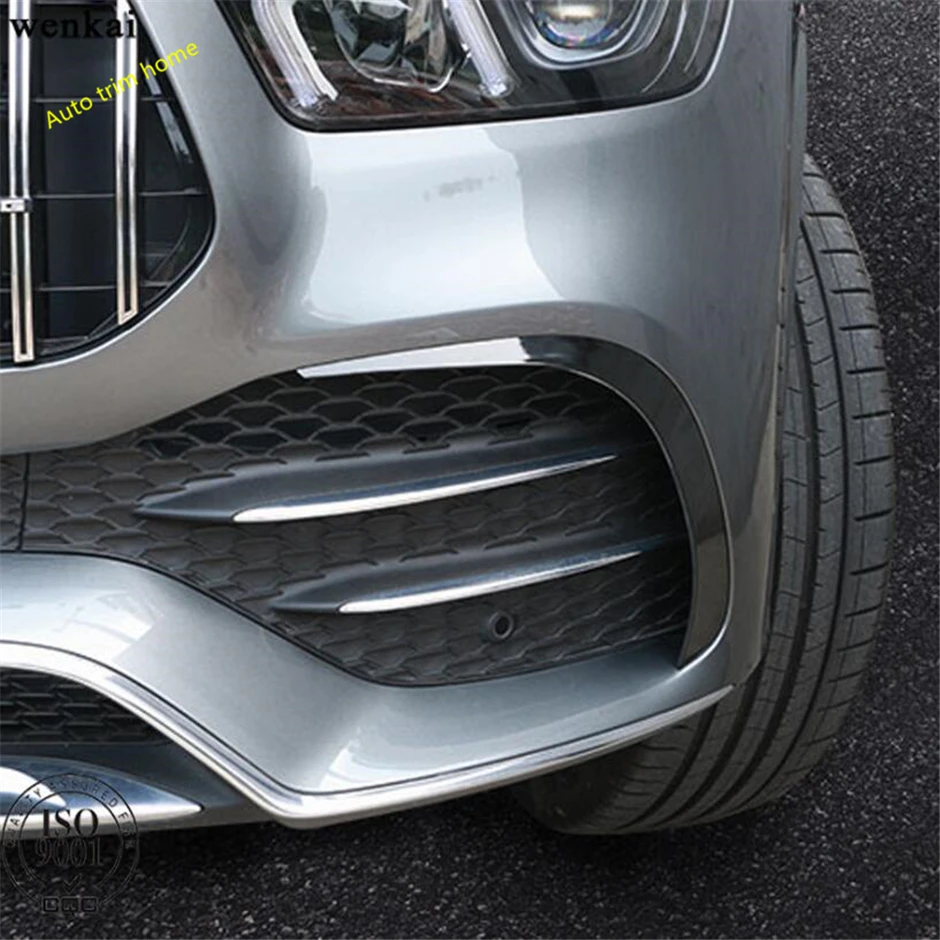 Lapetus Delanteros / Traseros Luces de Niebla de la Lámpara del Párpado de la Ceja de la Tapa de ajuste Para el Mercedes-Benz GLE Gle320 450 W167 2020 ABS Auto Accesorios 4