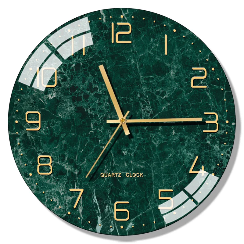 De Vidrio de gran Reloj de Pared de Diseño Moderno de Cocina, Reloj de Salón Creativa Nórdicos Silencioso Dormitorio Relojes de Pared de la Decoración del Hogar Klok FZ737 4