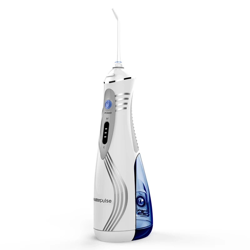 V400 Plus de Higiene Oral de la herramienta + 4 Boquillas, Portátil Li-Ion de la batería de Agua Dental Flosser Regantes, la limpieza de dientes de toma de Agua 4