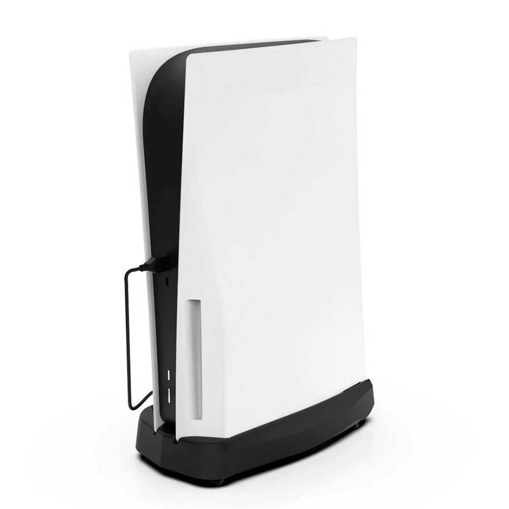 Para PS5 Vertical Stand de Refrigeración de Doble Ventilador de Refrigeración Enfriador con 3 Puertos USB para SONY Playstation 5 de Juego de Consola Titular del Disipador de Calor 4