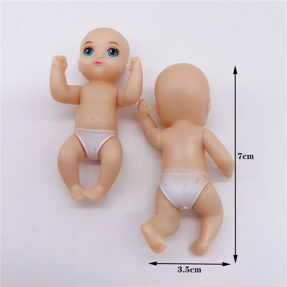 2020 última moda de la vida Barbies muñecas de simulación mini muñeca de juego de los niños de la casa chica mejor regalo=6pcs 4
