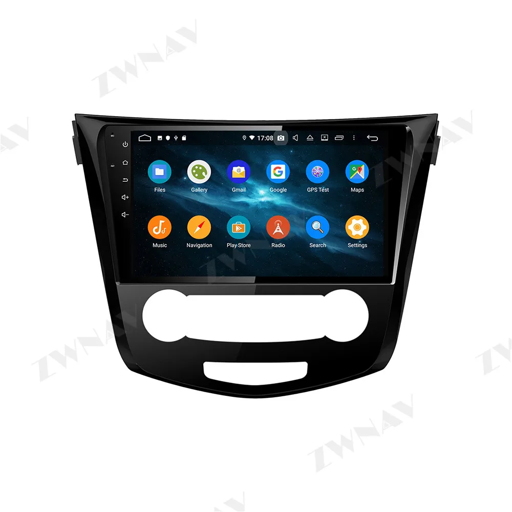 Android 10 Coches Reproductor Multimedia Para Nissan X-TRAIL Qashqai Dualis Rouge 2013-Radio navi estéreo IPS de la pantalla Táctil de la unidad principal 4