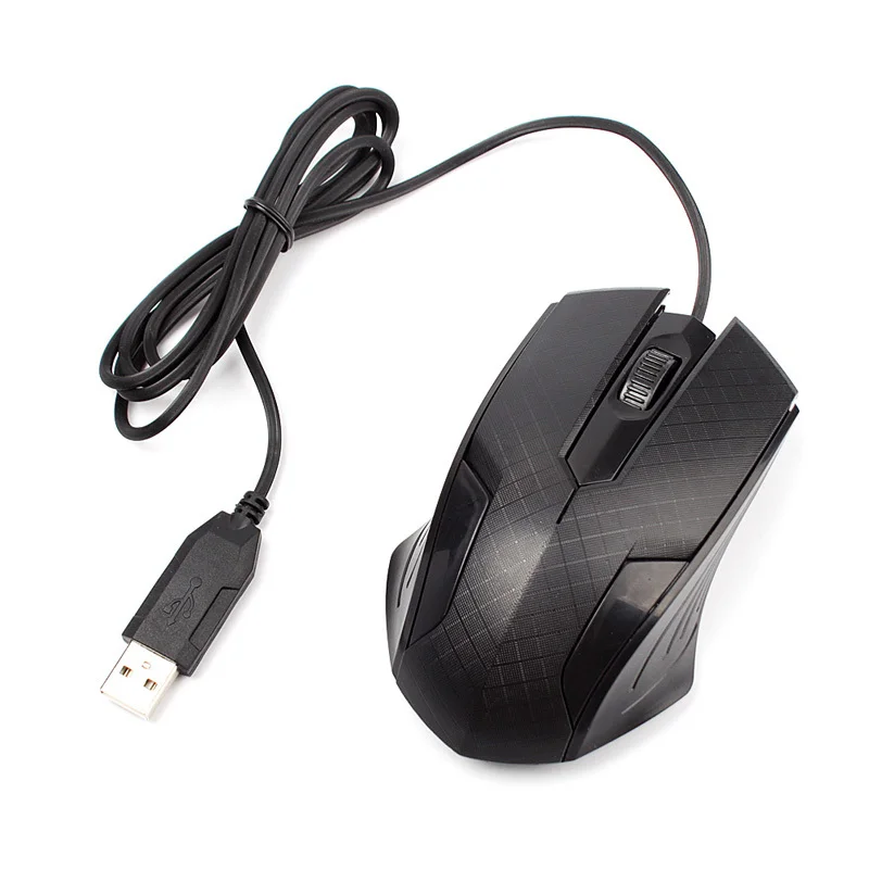 3000DPI Ratón para Juegos Nuevos Óptico USB con Cable Ratón Para Ordenador Ratones Para computadoras Portátiles Notebook #72727 4