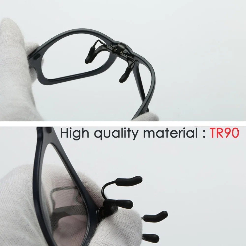 La Luz azul de Bloqueo de Clip-en el Equipo de Lectura de Gafas Anti Azul Rayos Clip En Juego la Protección de Gafas de alta calidad TR90 4