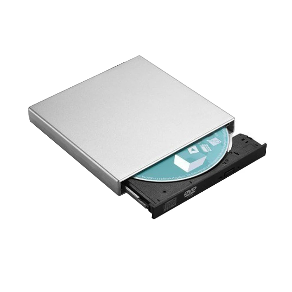 Portátil USB 2.0 Externos DVD Combo CD-RW Quemador Lector Grabador Portatil para Notebook PC de Escritorio del Ordenador 4