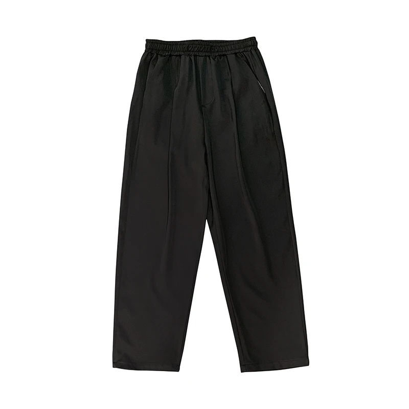 Los hombres de los Corredores de las Polainas de los Pantalones de Hombre Negro Cómodo Pantalón de Verano Casual de Streetwear Flojos de Pantalón Japonés de Moda de pantalones de Chándal 4