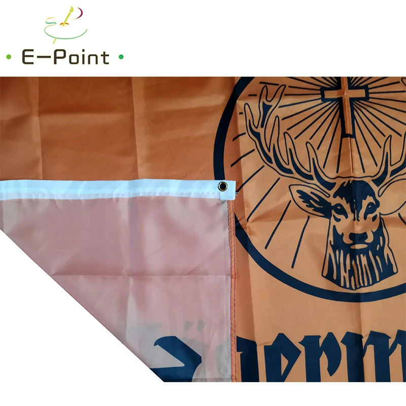 Alemania Jagermeister Bandera Naranja de Fondo 60*90cm (2x3ft) 90*150cm (3x5ft) Tamaño de la Navidad Decoraciones para el Hogar y Jardín 4