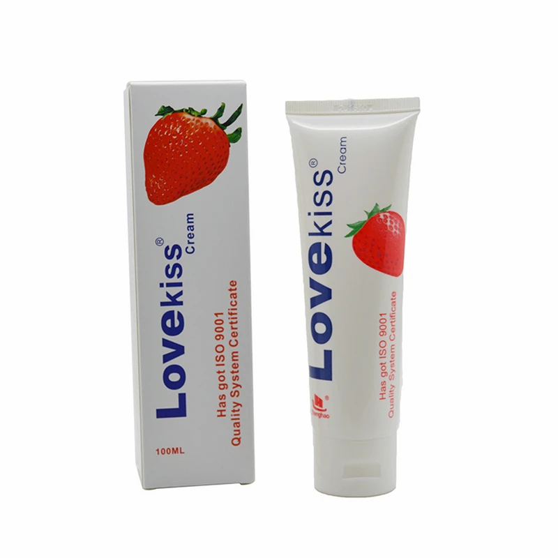 Con sabor Oral - Lubricante 100 ML de Fresa, de Amor, de Sexo, Juguetes Crema Lubricantes, Productos Audlt 4