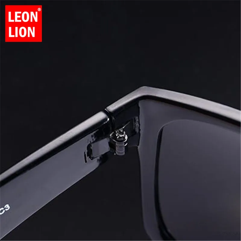 LeonLion 2021 Nueva Polarizadas de Conducción Gafas de sol de los Hombres de la Vendimia Clásico de Gafas al aire libre UV400 Street Beat Oculos De Sol Gafas 4
