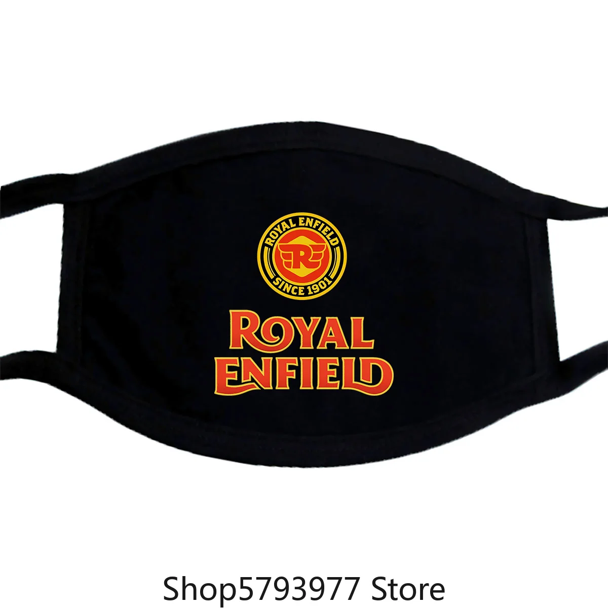 Nuevo Royal Enfield Logotipo para Hombre Negro Tamaño de la Máscara de S A 3Xl 4