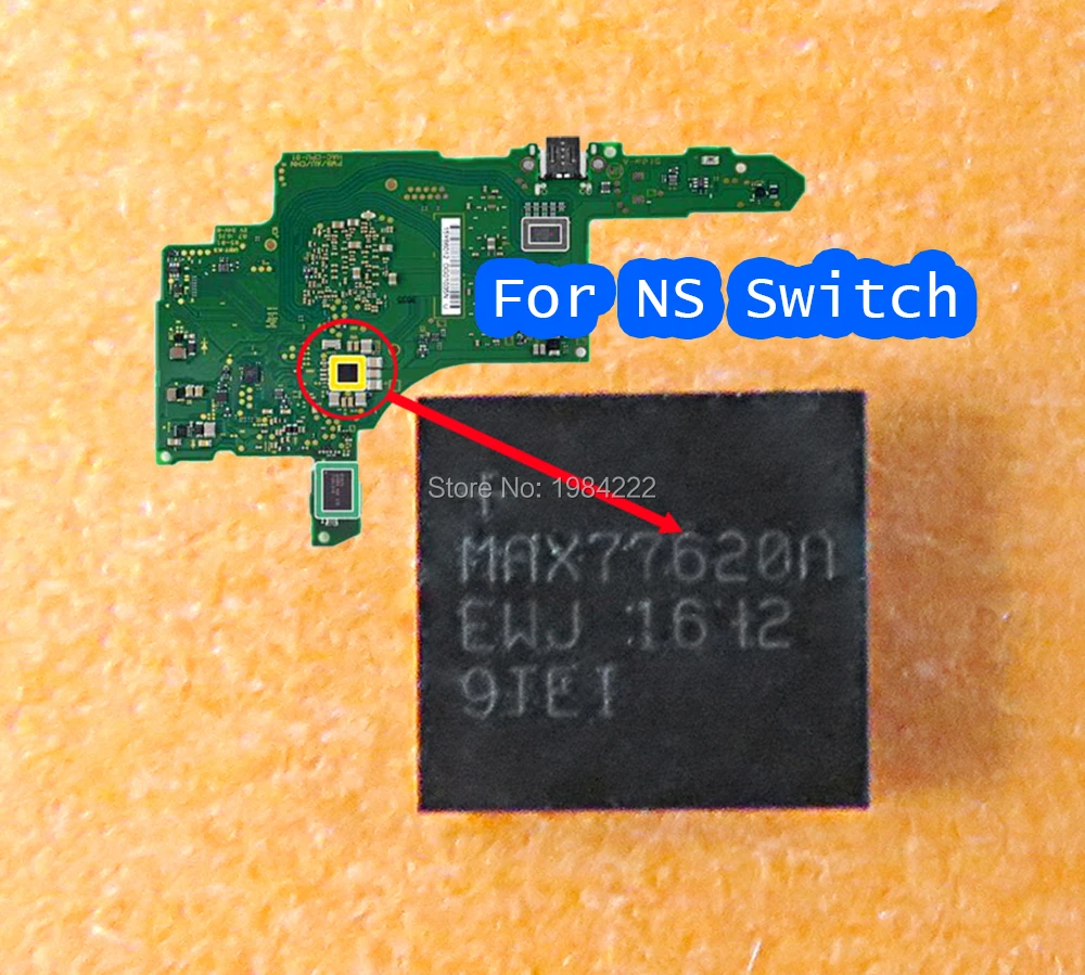 5PCS PARA Nintendo NS Interruptor Original Nuevo MAX77620A MAX77620AEWJ Poder de Control de Gestión de la IC PARA la Gestión del Switch 4
