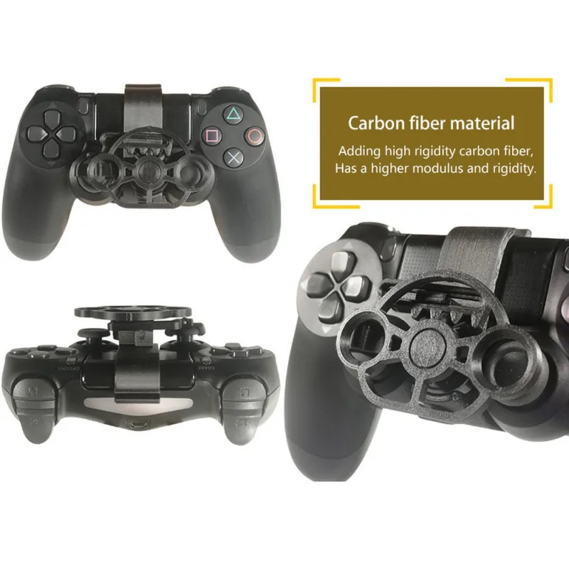Para PS4 Juego de Carreras en el Volante, la Impresión en 3D Mini Volante Añadido Para Playstation 4 Controlador de Manejar 4