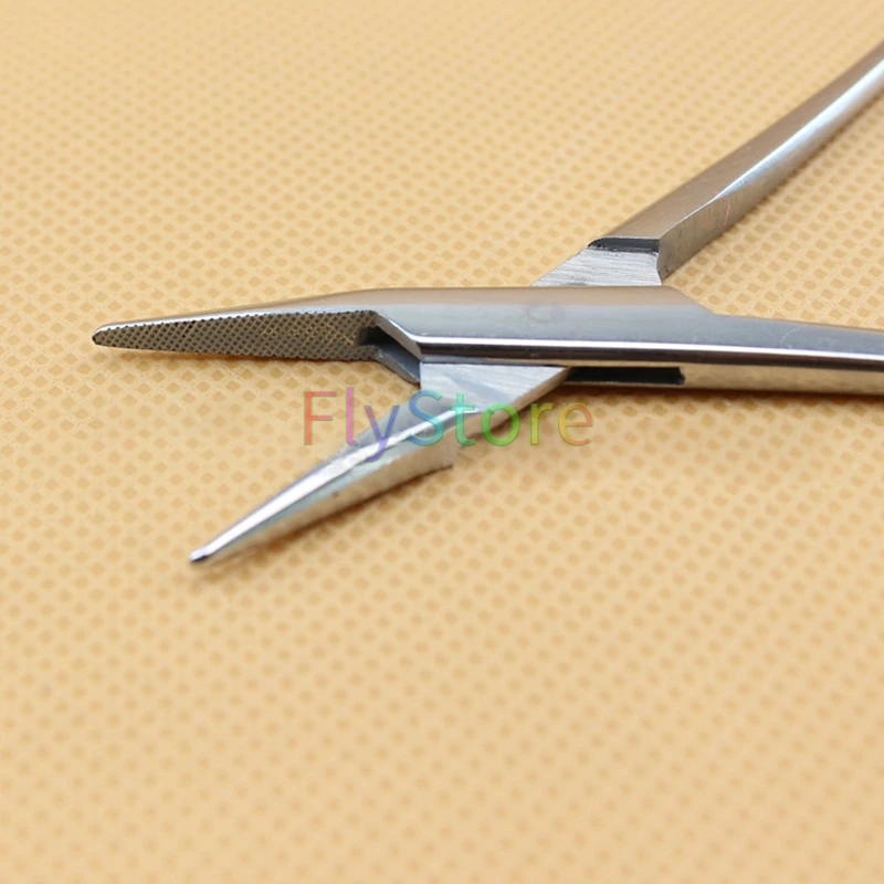 1Pcs Dental de la aguja de la abrazadera de 16cm / 14cm de acero inoxidable pinzas de ortodoncia dentista herramientas equipos 4