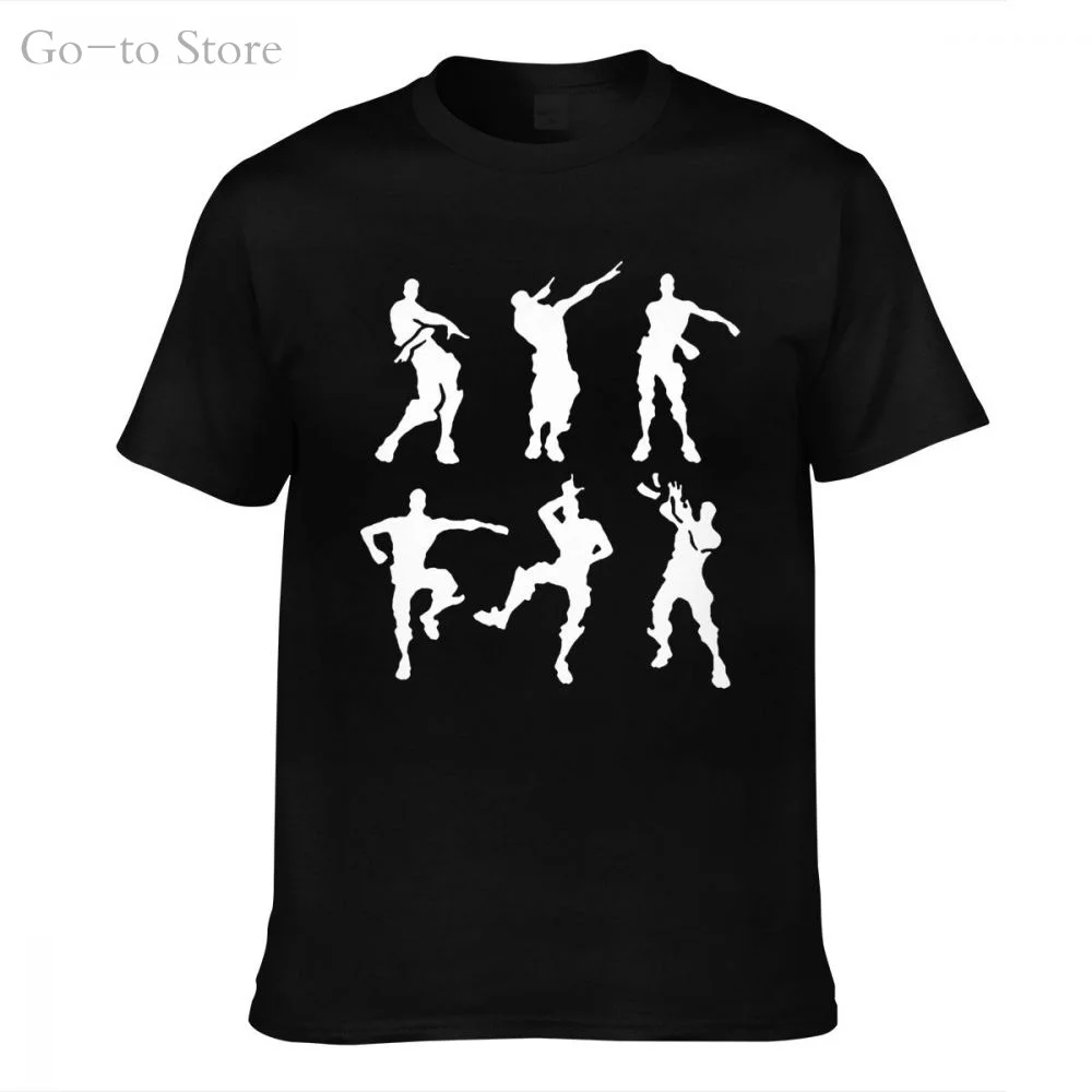 Venta caliente Fortniter Celebraciones de Camiseta de los Hombres Adultos de Juegos de Baile Discout Caliente Nueva Moda de Manga Corta de Algodón Superior Tees 4
