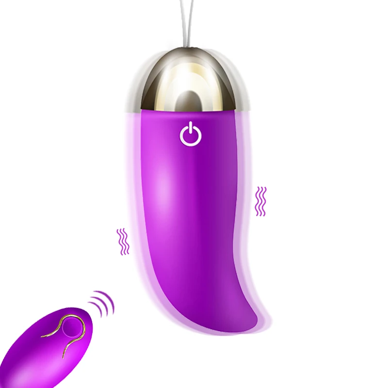 Control Remoto inalámbrico Bala vibradora Adulta de los Juguetes Sexuales para Mujeres Huevo Vibrador Punto G Vaginal Estimulador de Clítoris Femenino Masturbador 4