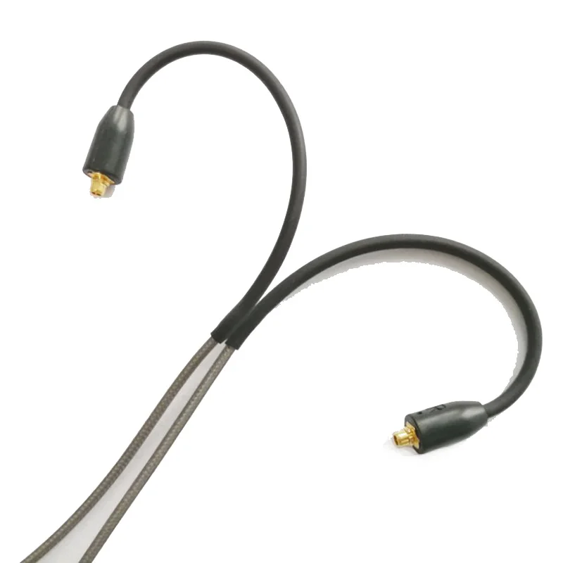 MMCX Cable Shure SE215 SE315 SE535 SE846 Auriculares Auriculares Cables Cable Con Micrófono Control de Volumen para xiaomi iphone Android 4