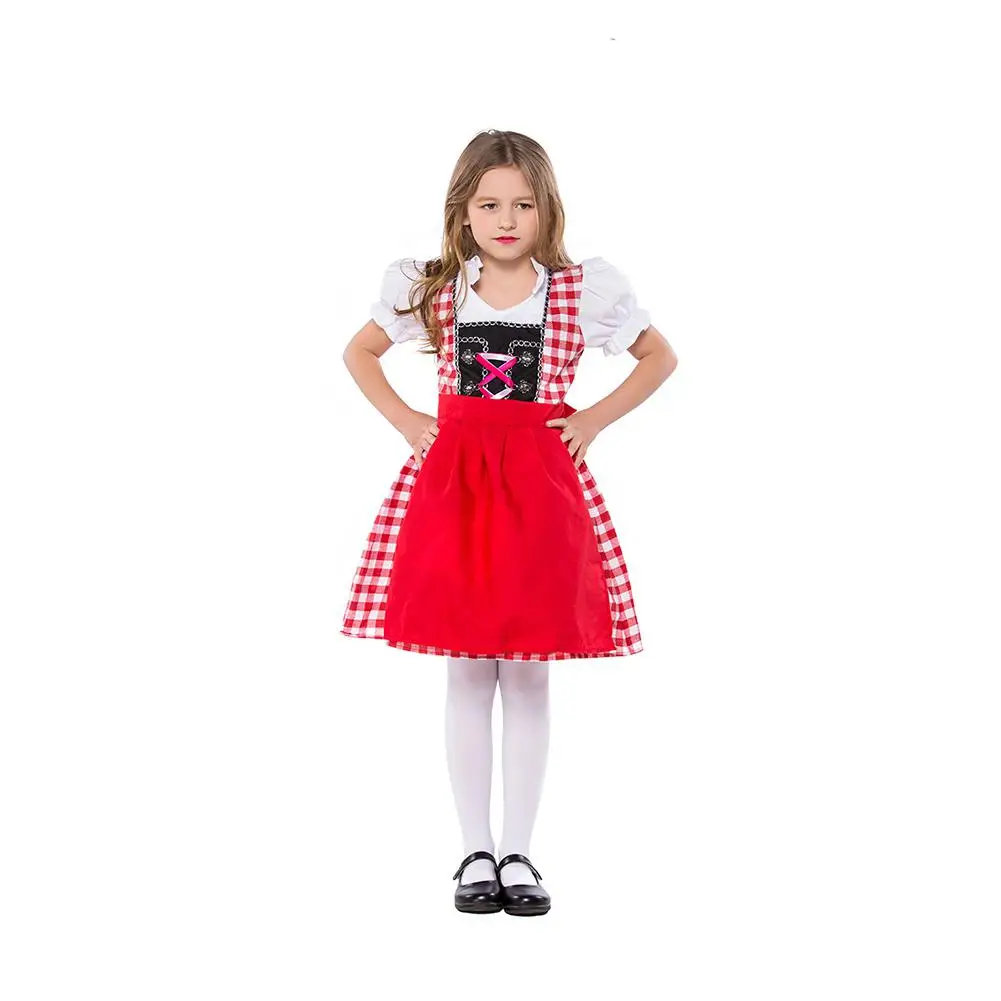 MISSKY Muchacha de Niños de Baviera Nacional de la Moda del Traje Oktoberfest Camarera Traje de Cosplay 4