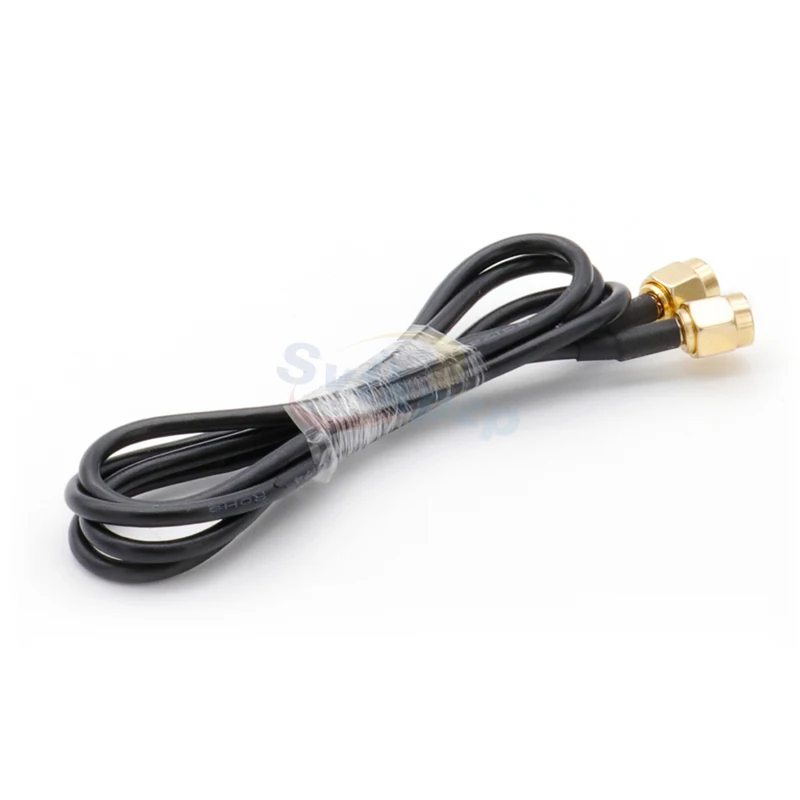 Cobre puro RG174 WIFI Cable de Extensión Chapado en Oro SMA macho a Macho de la Antena de la Red de cable Flexible de Cable de Extensión para el Enrutador de WLAN 4