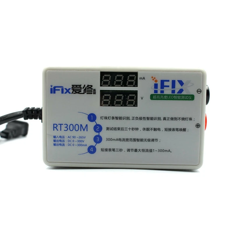 RT300M TV LCD Retroiluminación LED Tester de Falla de la Herramienta de Diagnóstico para Pruebas de Voltaje y de Corriente Inteligentes a los Datos de la Pantalla LED 4
